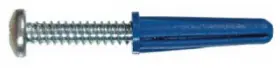 5061 Hillman Fasteners 10 Pack - Conical Plastic Anchors With Screws 6-8 X 3/4- Inch 6-pk. -5061