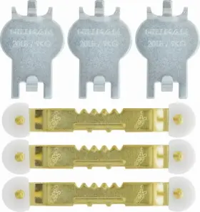 515311 Hillman Fasteners 4 Pack - 6-pc. Picture Hanging Kit Holds 20-lbs. -515311