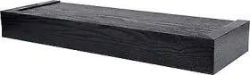 515602 Hillman Fasteners Floating Shelf Modern Design Black 18- Inch -515602
