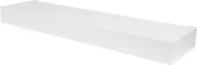 515607 Hillman Fasteners 2 Pack Floating Shelf Modern Design White 24- Inch