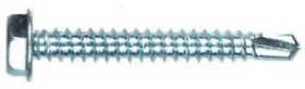 560312 Hillman Fasteners Drill Screws Hex Zinc 8-18 X 1/2- Inch 100-pk. -560312
