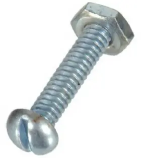 7728 Hillman Fasteners 10 Pack Machine Screws With Nuts 5-pk. 1/4x1-1/4- Inch
