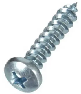 80015 Hillman Fasteners Sheet Metal Screws Phillips Pan-head Zinc #6 X 5/8- Inch 100-pk. -80015