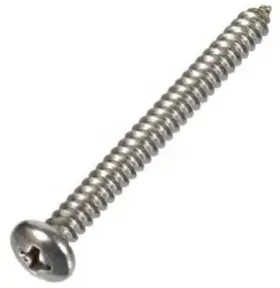 823324 Hillman Fasteners Sheet Metal Screws Zinc Pan Head Phillips #12 X 2- Inch 100-pk. -823324