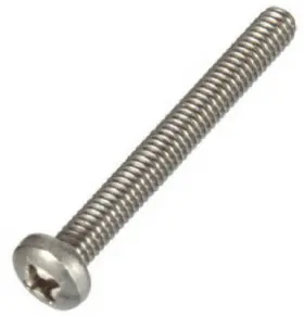 828588 Hillman Fasteners Machine Screws Phillips Pan Head Stainless Steel 1/4-20x3/4- Inch 100-pk. -828588