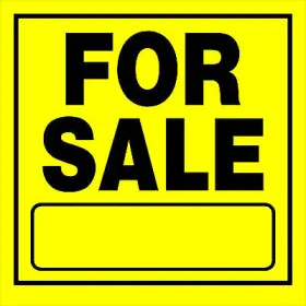 840168 Hillman Fasteners 11x11 For Sale Sign -840168