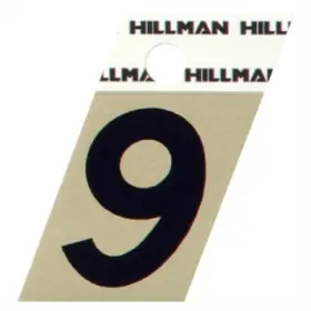 840492 Hillman Fasteners 6 Pack - 1.5 Inch Blk Alu 9 Adhesive -840492
