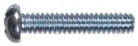 90200 Hillman Fasteners Machine Screws Combo Round Head Zinc-plated 8-32 X 1-3/4- Inch 100-pk. -90200