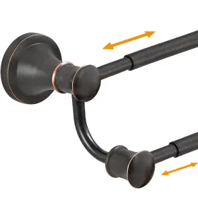 B0c6xfsnwh Hoimpro Adjustable Retractable 15-27 Inches Stainless Steel Bathroom Towel Bar