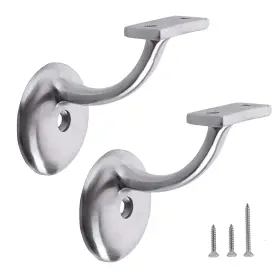 Home Master Hardware 842001132010 Hand Rail Stair Brackets Heavy Duty Stainless Steel Support For Stairw