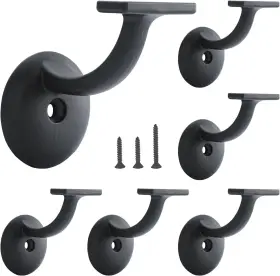 Ho-3226-n Home Master 6 Pk. 2 1/8 Inch Heavy Duty Handrail/stairways Support Bracket