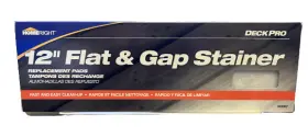 00962 Homeright Deck Pro 12 Inch Flat And Gap Stainer Replacement Fast Easy Clean Up
