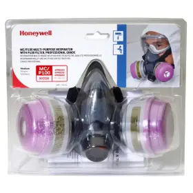 Rap-74032 Honeywell 445008989927 5500 Half Mask With Mc/p100 Cartridge/filters Multi-purpose Respirator La