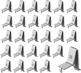 Hosrnovo 711181857849 Shelf Clips Adjustable Supports Clip For 255 Standard Pilaster Heavy