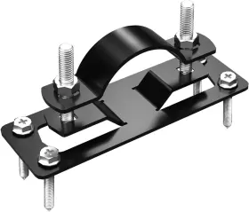 Hottoby 792332364621 60mm Wood Fence Bracket For 2 By 4-inch Post 12 Pcs
