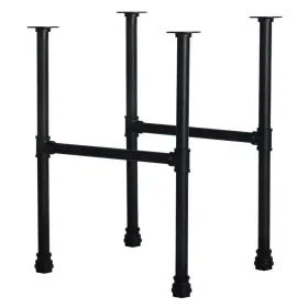 Houseaid B0b7wjr4dc 28 Inch Industrial Pipe Legs Rustic Iron For Custom Tables And