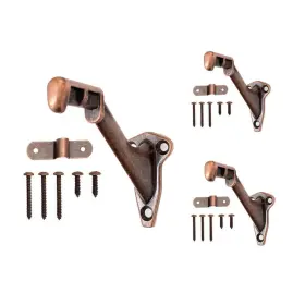 Howtool 711132925821 Handrail Bracket Stair Wall Mounted Antique Copper 3 Pack