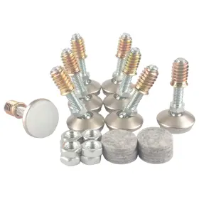 B097cdch9n Huayy Furniture Levelers Swivel Feet Angle Height Adjustable 5/16-18 Nut Inserts