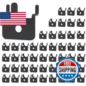 B0dfygk59g Huhole 50pk Pegboard Picture Hangers U-shape Hooks For 1/8 Inch And 1/4 Pegboards