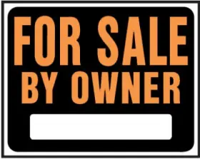 840030 Hy-ko Prod Co 5 Pack Jumbo Inch For Sale By Owner Sign Plastic 15 X 19-