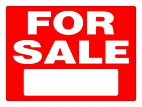 840240 Hy-ko Prod Co 6 Pack Sign Inch For Sale Red/white Plastic 18 X 24-