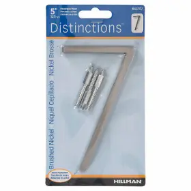 844707 Hy-ko Prod Co 3 Pack Prestige Series House Address Number Inch 7 Satin Nickel 5-