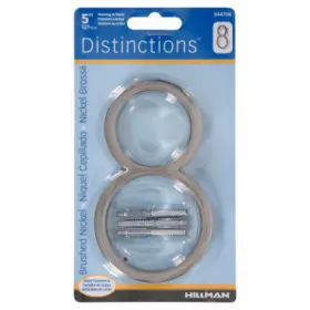 844708 Hy-ko Prod Co Prestige Series House Address Number Inch 8 Satin Nickel 5-