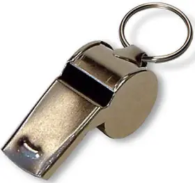 Kb351-bkt Hy-ko Prod Co 30pc Policewhistle Ring -kb351-bkt