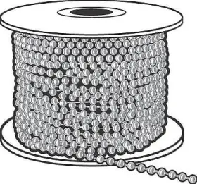 Kbc201 Hy-ko Prod Co Ball Chain #10 Nickel-plated -kbc201