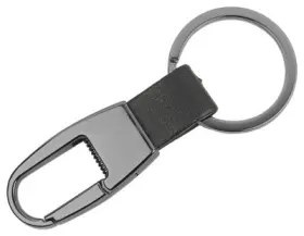 Kho719 Hy-ko Prod Co 3 Pack - Gun Mtl Key Chain -kho719
