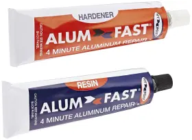 H-455 Hy-poxy Alumfast 6.5 Oz Rapid Cure Aluminum Putty Repair Kit