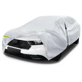 Mgv2475 Iautaxesoriz 6 Layers Car Cover Waterproof All Weather For Automobiles Size A3 With Zippe