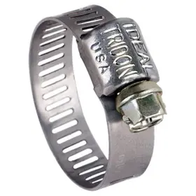 62p1251 Ideal-tridon Ss Worm Gear Clamp 12 Sae Size 9/16 Inch To 1-1/4 Diameter Pack Of 10