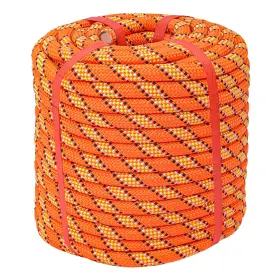 Ihdyppew 748743157499 1/2 Inch 100 Ft Tree Felling Rope Professional Static Orange Versatile
