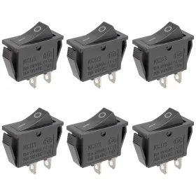 Ihyjinchoo Ihy-4-1 6pcs Rocker Switch On/off 2 Position Pin Ac 15a/250v 20a/125v Kcd3 Toggle
