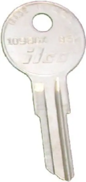B52-1098gx Ilco 10 Pack - General Motors Gas Cap Key Blank