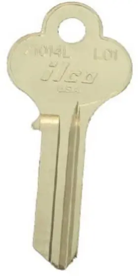 Lo1-x1014l Ilco 10 Pack - Lori Import Key Blank