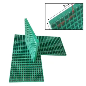 Kk-056779 Illusiyame 1.9ft Green Fiberglass Frp Grating For Parking Lot/car Wash Shop So On