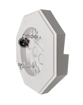 8141-1 Imbaprice 617689115590 Vertical Siding Lamp Octagon Mounting Kit With Built-in Box For 1/2 Inch