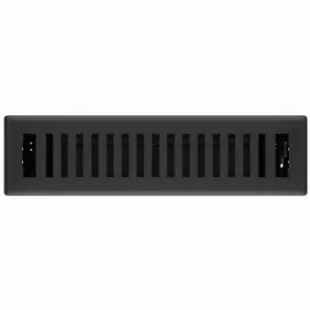 Rg3437 Imperial Mfg Group Usa Inc Signature Series Floor Register Black Iron Montezuma Steel 2-1/4x12- Inch
