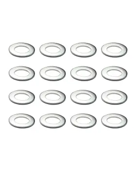 Mn-w0060 Imscrews M10 304 Stainless Steel Flat Washers For Bolts And Screws - Pack Of 50