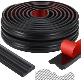 Doy-innconee-0794 Innconee 19.7ft Peel And Stick Molding Chair Rail Panel Flexible Wall Trim Sel
