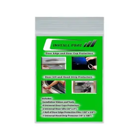 Install Proz 635131271212 Self-healing Clear Paint Protection Bundle-hood Strip Door Edge Cup A