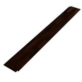 673114 Interbuild Wood Boards 48 Inch X6 X0.4 Solid Acacia Shiplap Wall Espresso