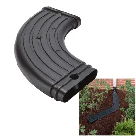 Intotal 082481952207 Wholesale Plumbing Supply No Dig Low Profile Downspout Adjustable Elbow Adapter