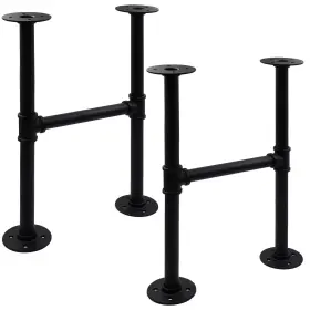 B0dyny6x7v Itvexeme 30 Inch Industrial Pipe Table Legs - Iron Base For Coffee Tables