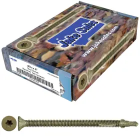 Jake Sales 840129206804 14x4 Reamer Tek Torx/star Head #14 X 4 Inch - 5 Lbs 118 Screws Bronze