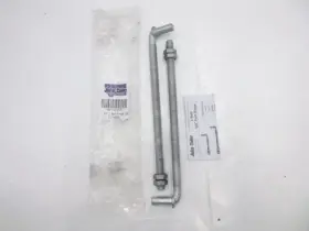 Jake Sales 840129213444 2 Pack 12 Inch J-bolt Hinges Galvanized Steel 5/8 Pin Size