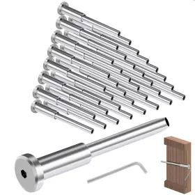 Lr001 Jaoruizer 50 Pack Cable Railing Kit 1/8 Inch Stainless Steel Invisible Sliver