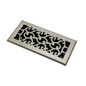 F-04-0410-1.8-c Jatohome 4x10 Inch Floor Register Air Vent Covers Easy Adjustable Flow Heavy Dut